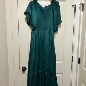 Baltic Born Teal Textured Dress